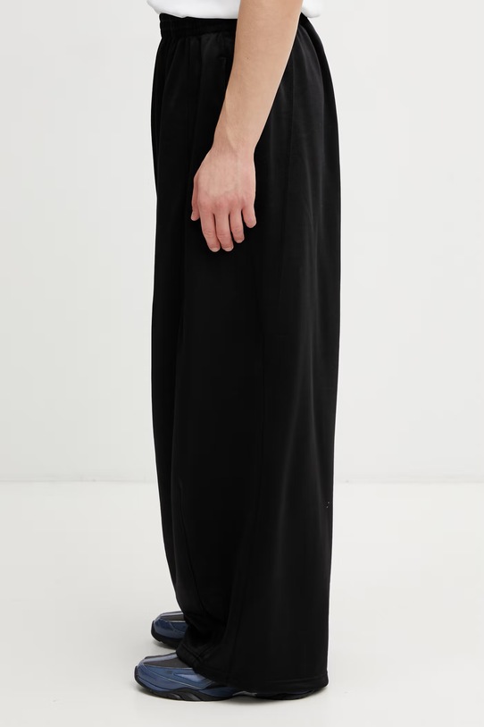 Needles spodnie dresowe męskie z bawełną SX428 czarny SS26