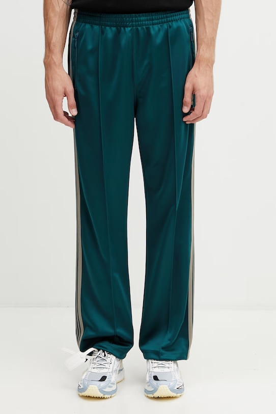 Needles teplákové nohavice pánske zelená SX406