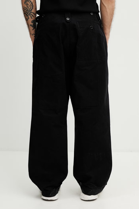 Одяг Needles штани cargo чоловічі SX141 чорний