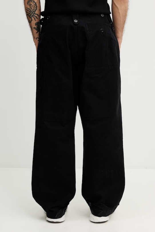 Одяг Needles штани cargo чоловічі SX141 чорний