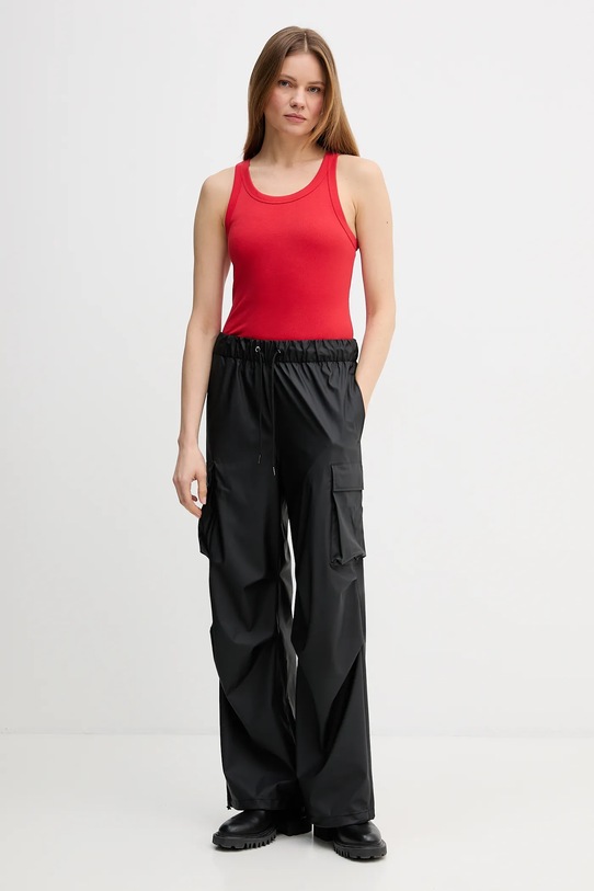 Tepláky Rains 18310 Pocket Rain Pants Wide W3 18310.01 čierna SS26