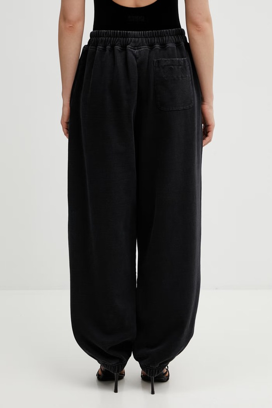 VETEMENTS spodnie dresowe bawełniane Biker Cross Logo ME76SP160B