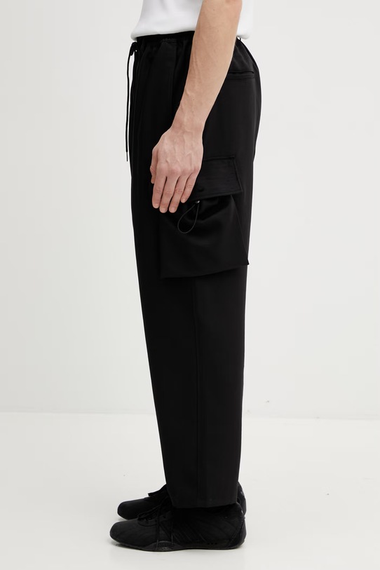 Odzież Y-3 spodnie SU CARGO PANTS KS7654 czarny