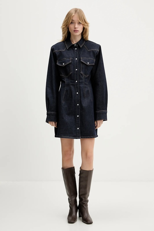 Gestuz sukienka jeansowa 10910869 granatowy SS26