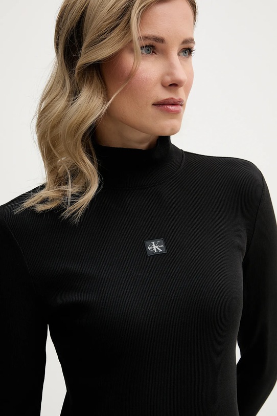 Šaty Calvin Klein Jeans černá LV047E204G