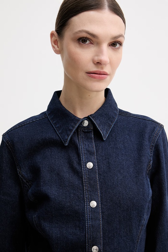 Odzież Calvin Klein Jeans sukienka jeansowa LV047E790G granatowy