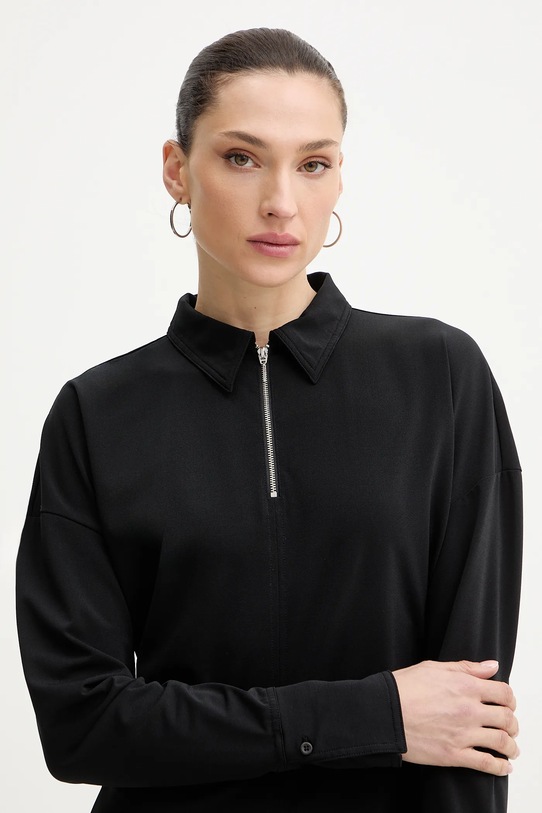 Φόρεμα Calvin Klein Jeans μαύρο LV044E250G