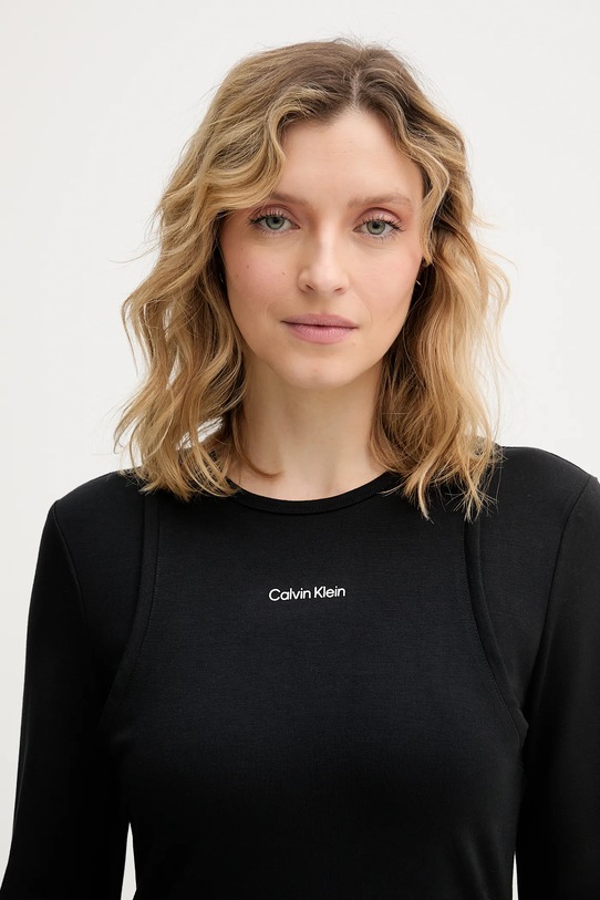 Calvin Klein Jeans sukienka czarny LV047E219G