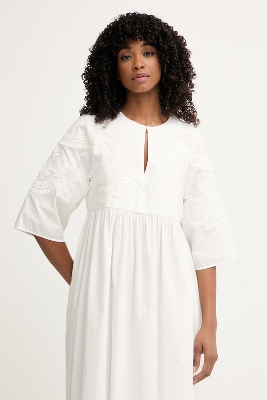 Weekend Max Mara bawełniane TILDE beżowy 2615221012600