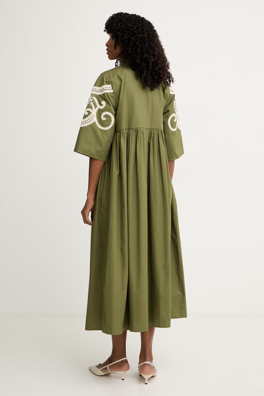 Odjeća Weekend Max Mara od pamuka TILDE 2615221012600 zelena