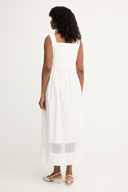 Odzież Weekend Max Mara sukienka bawełniana GOLA 2615221082600 beżowy