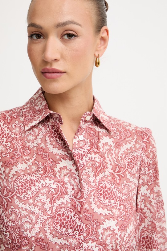 Weekend Max Mara ljetna haljina od pamuka OBOLI 2615231022600 crvena