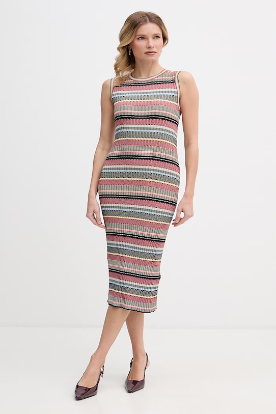 Weekend Max Mara sukienka SNOB 2615321012600 różowy SS26