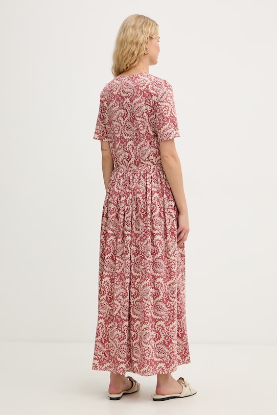 Weekend Max Mara sukienka bawełniana FASCINO 2615621012600 różowy SS26