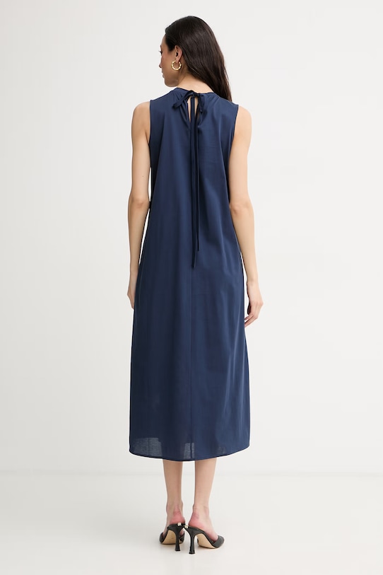 Îmbrăcăminte Weekend Max Mara rochie de vară din bumbac RICORDO 2615621022600 bleumarin