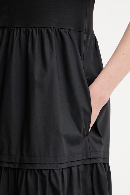 Weekend Max Mara καλοκαιρινό βαμβακερό CAPSULA 2615621032600 μαύρο