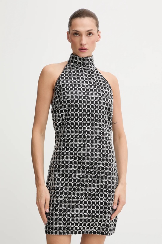 Rotate sukienka koktajl czarny 115452100