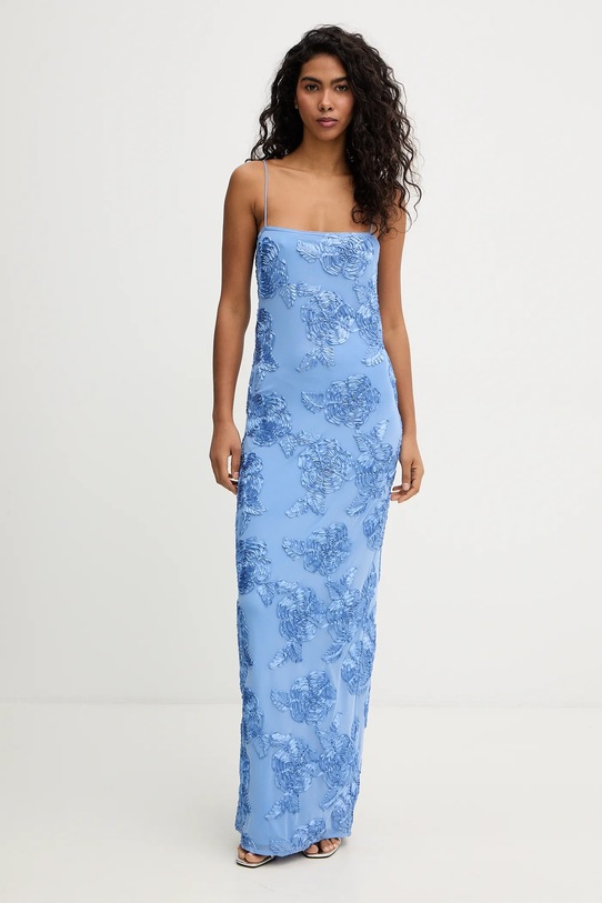 Rotate sukienka maxi niebieski 1160091321