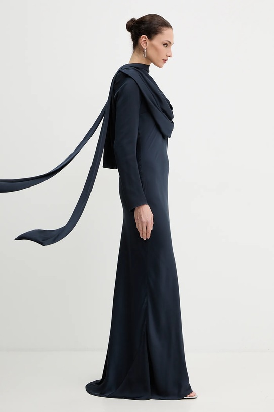 Rotate sukienka 1154392318 granatowy SS26