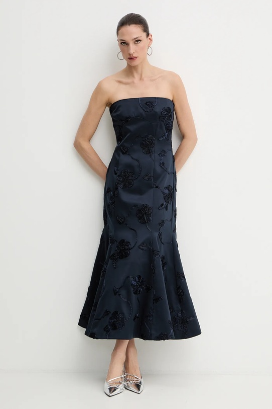 Rotate sukienka 1145922318 granatowy SS26