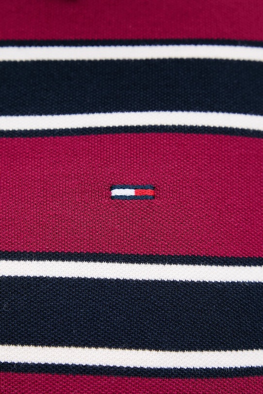 Tommy Jeans sukienka DW0DW21901 bordowy