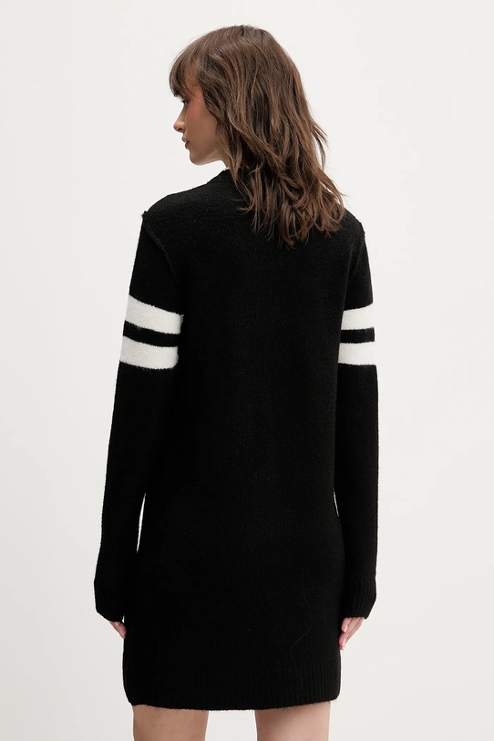 Odjeća Haljina s primjesom vune Tommy Jeans DW0DW21906 crna