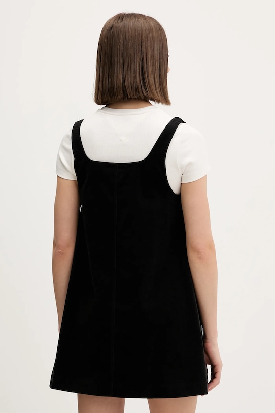 Odzież Tommy Jeans sukienka bawełniana DW0DW22463 czarny