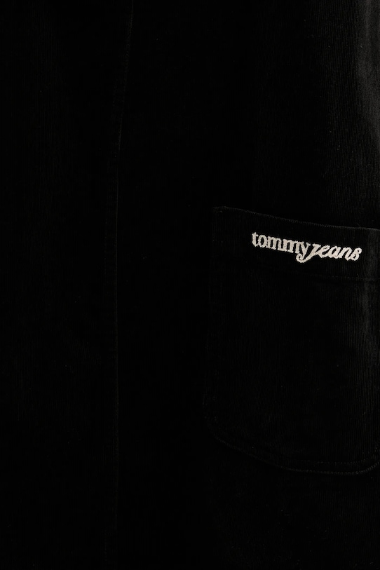 Tommy Jeans sukienka bawełniana DW0DW22463 czarny