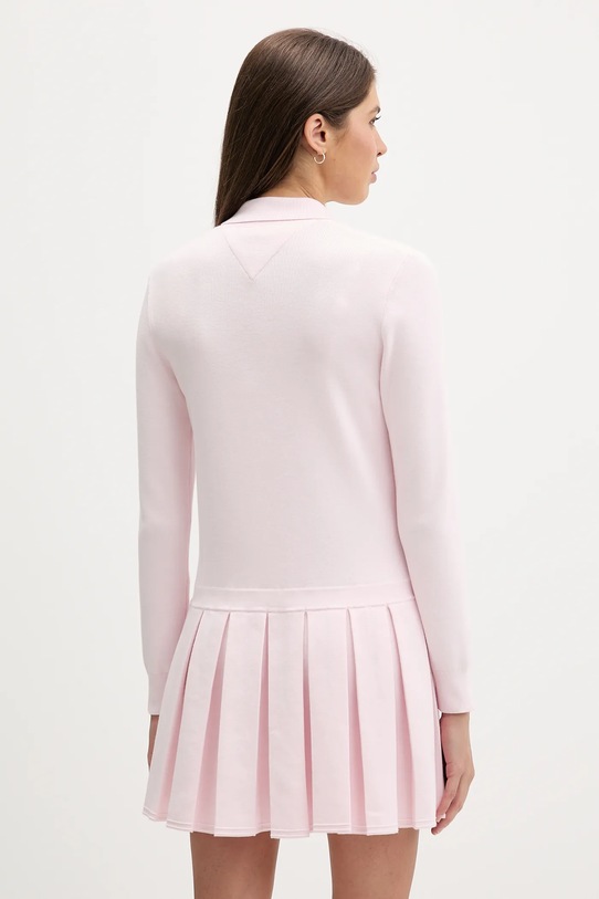 Odzież Tommy Jeans sukienka DW0DW22464 różowy