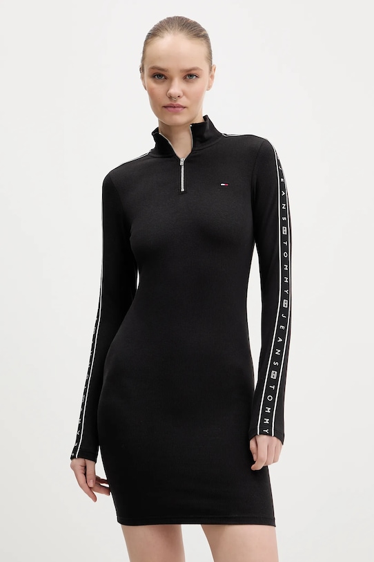 Сукня Tommy Jeans довгий чорний DW0DW22529