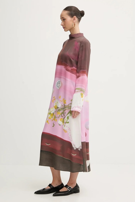 Stine Goya sukienka SG.PS26.D017.2263P różowy SS26