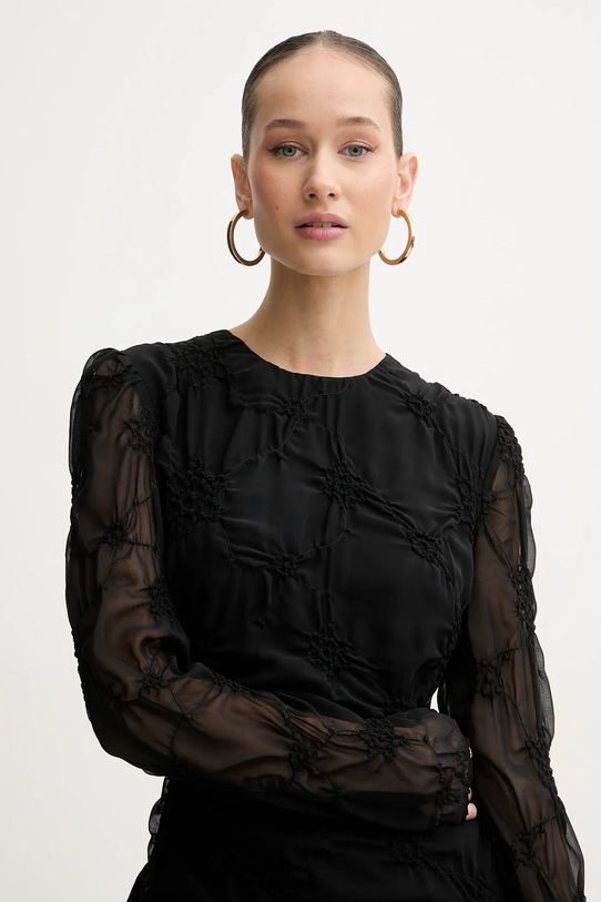 Stine Goya sukienka czarny SG.PS26.D188.2449