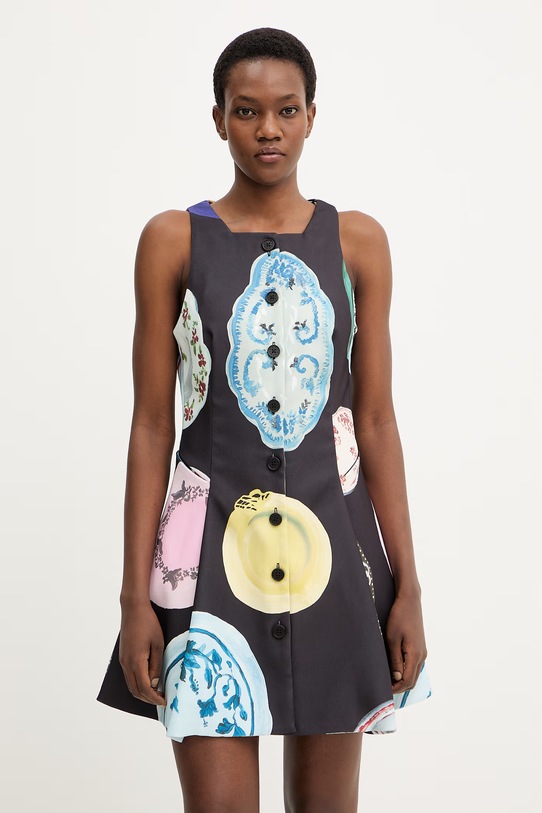 Stine Goya vestito mini nero SG.SS26.D225.2330