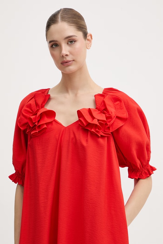 Stine Goya sukienka czerwony SG.SS26.D266.2507