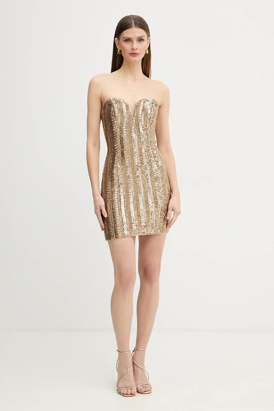 Marciano by Guess sukienka BIANCA 6RGK00.6357A złoty SS26