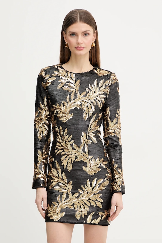 Marciano by Guess sukienka DAISY tkanina czarny 6RGK01.6358A