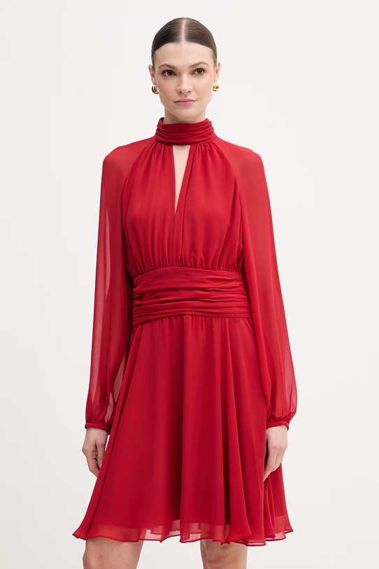 Marciano by Guess sukienka HELLEN rozkloszowany czerwony 6RGK20.7429A