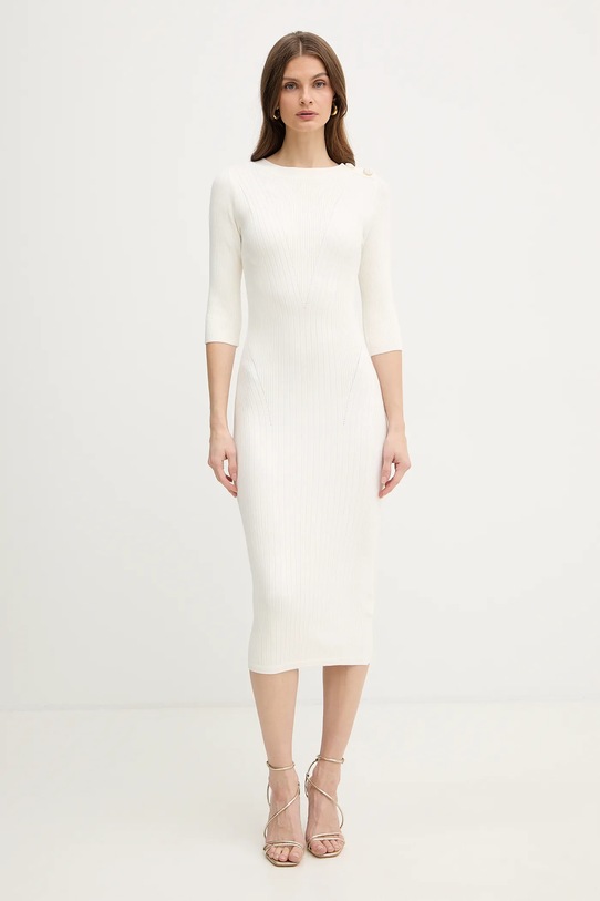 Šaty Marciano by Guess BICE s elastanom béžová 6RGK39.5613Z