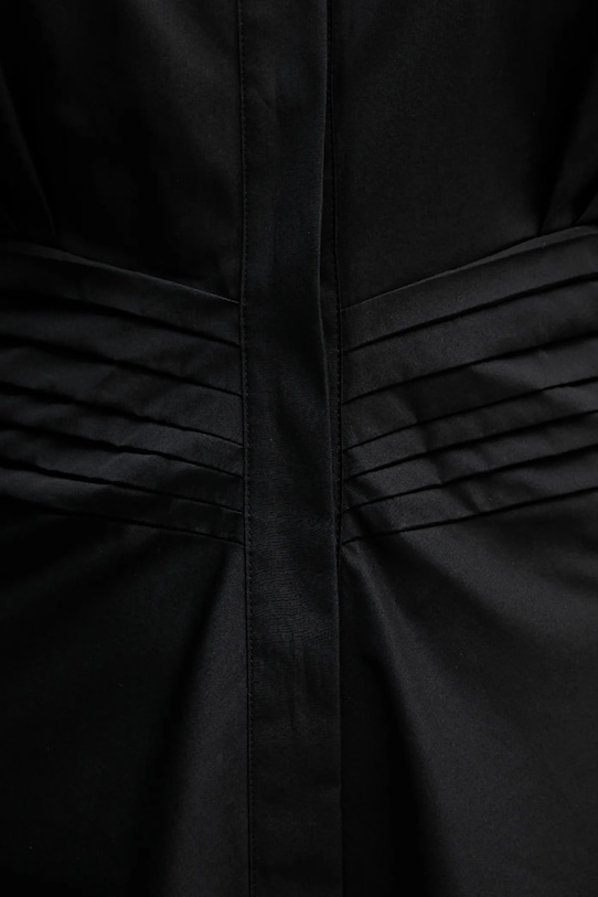 BOSS sukienka bawełniana Drepil 50553673 czarny