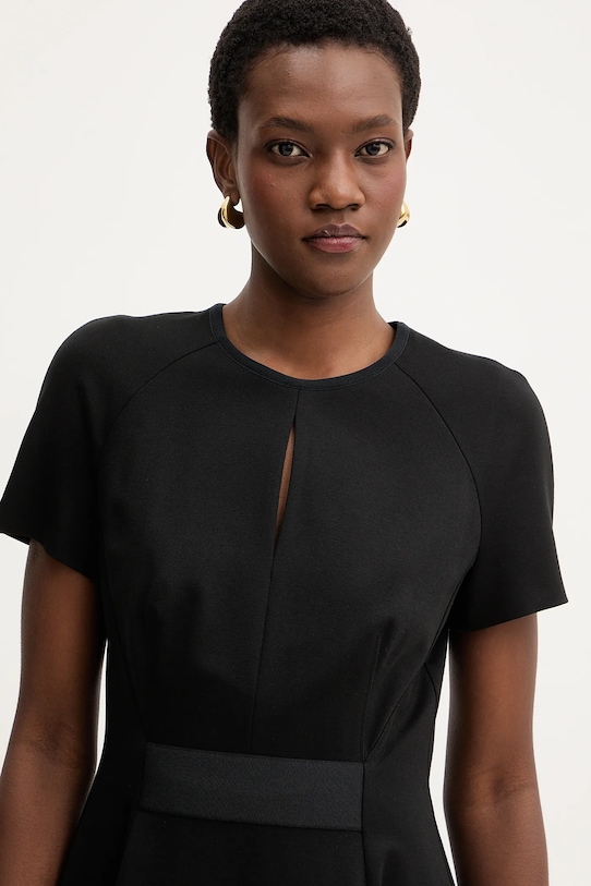 BOSS sukienka Datarni czarny 50554007