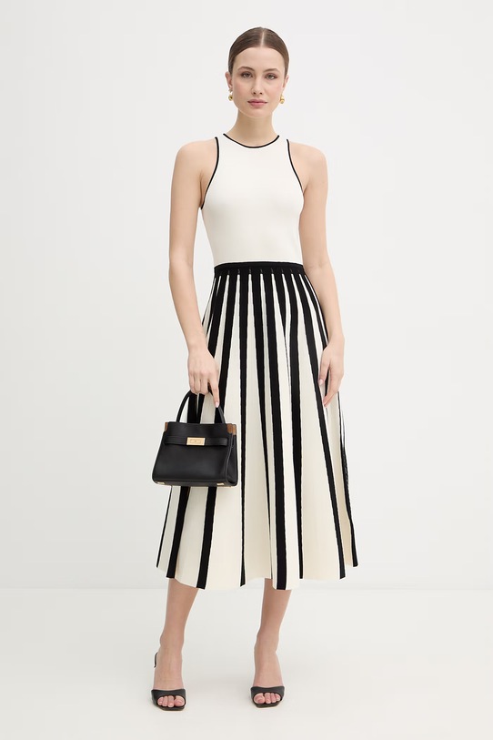 BOSS sukienka Falendula 50553253 beżowy SS26