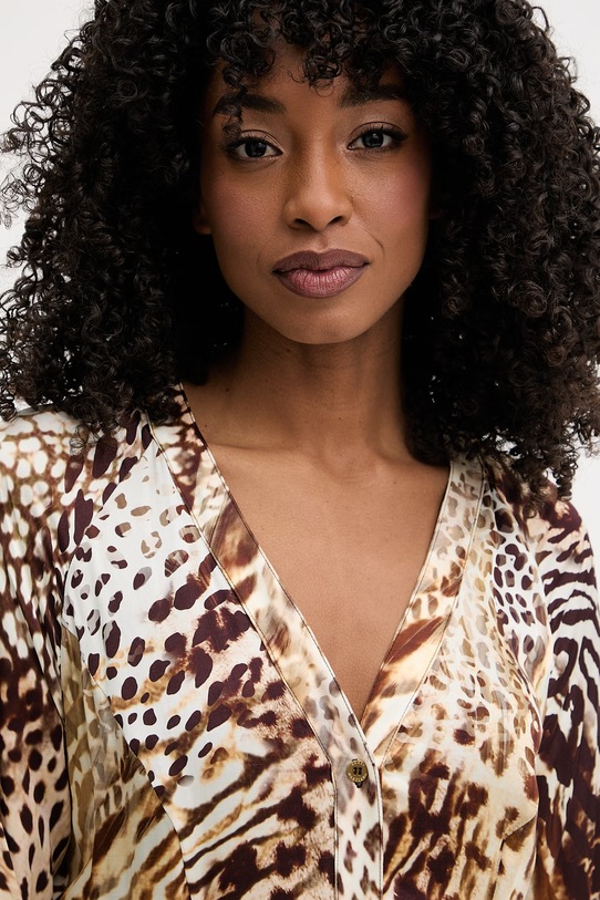 Marciano by Guess šaty GWENDA hnedá G6GK07.W1763