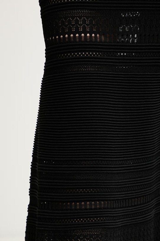 Marciano by Guess šaty s viskózou CAROL G6GK40.Z0635 čierna