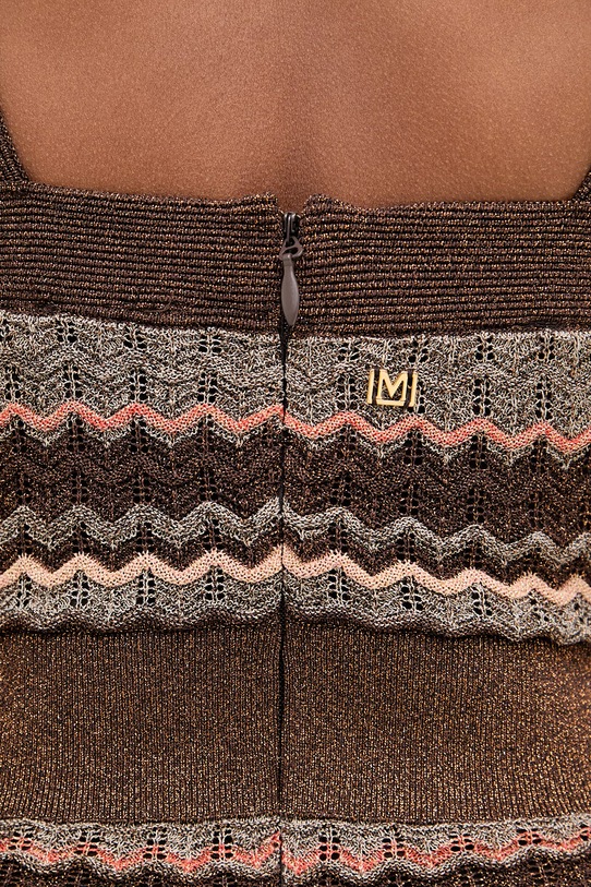 Marciano by Guess sukienka SUKI G6GK42.Z0640 brązowy