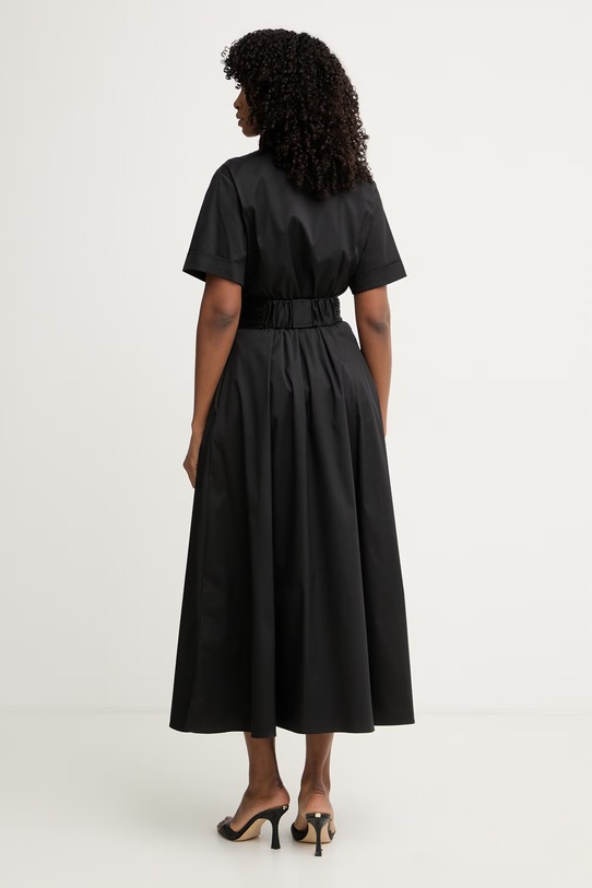 Oblečenie Marciano by Guess šaty s rozšíreným strihom s bavlnou ULLA G6GK44.W1923 čierna