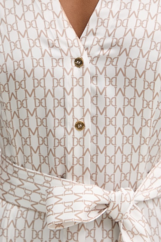 Marciano by Guess sukienka GISELLE G6GK59.W2349 beżowy