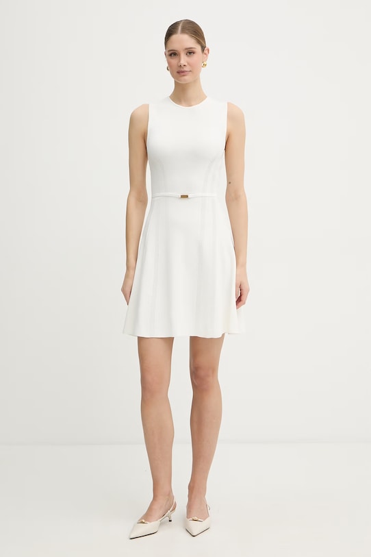 Marciano by Guess φόρεμα flared με βισκόζη KASHU G6GK65.Z0762 μπεζ SS26