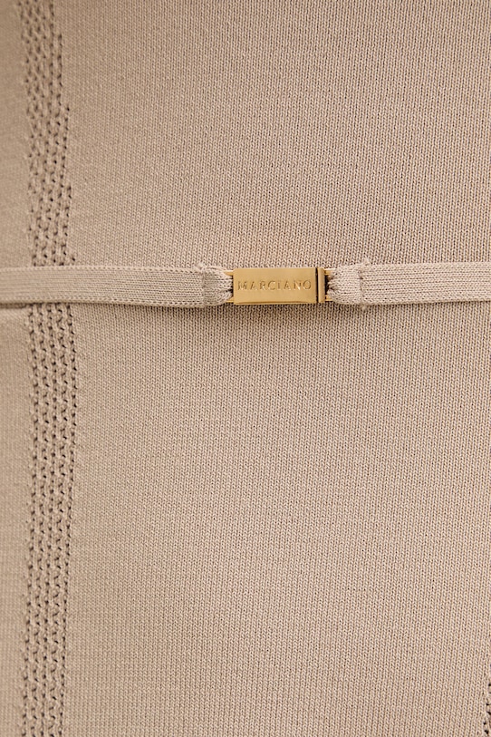 Marciano by Guess расклешенное платье с вискозой KASHU G6GK65.Z0762 бежевый