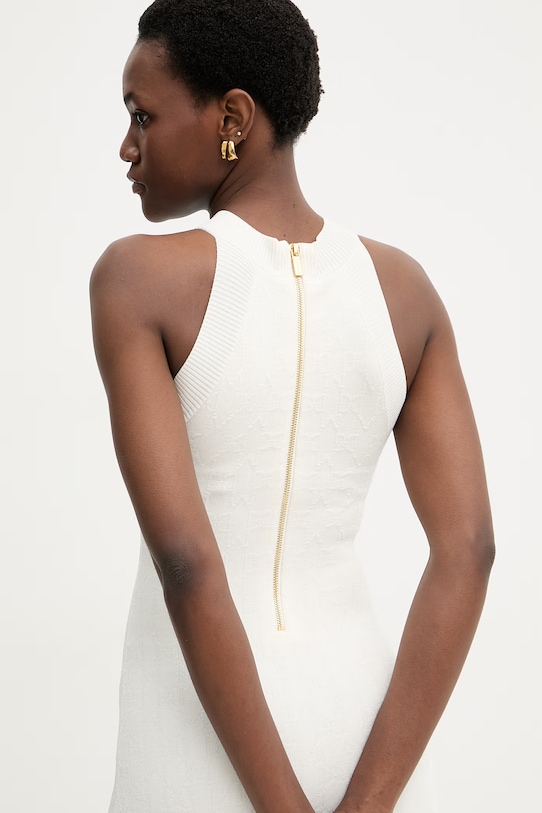 Marciano by Guess sukienka bodycon z wiskozą KIANNA G6GK67.Z0764 beżowy