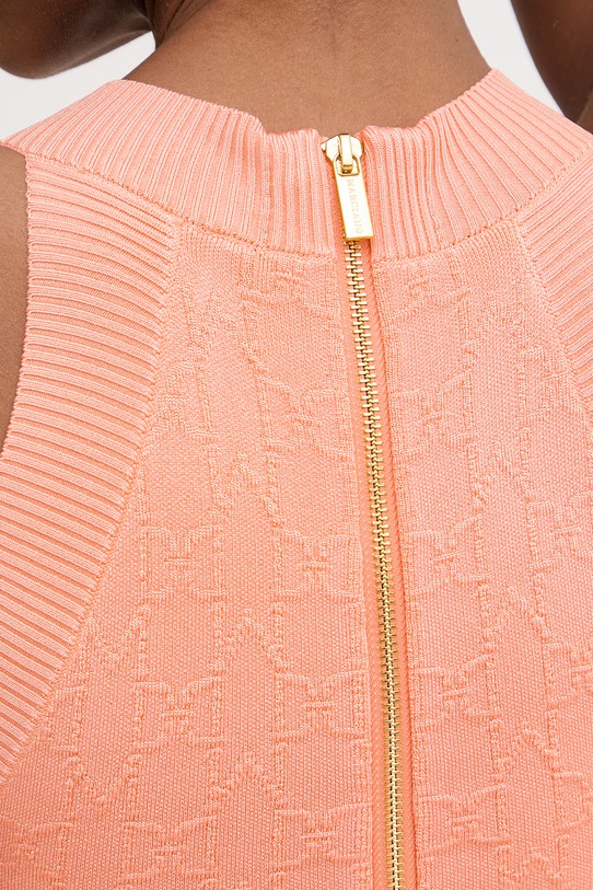 Marciano by Guess sukienka bodycon z wiskozą KIANNA G6GK67.Z0764 pomarańczowy